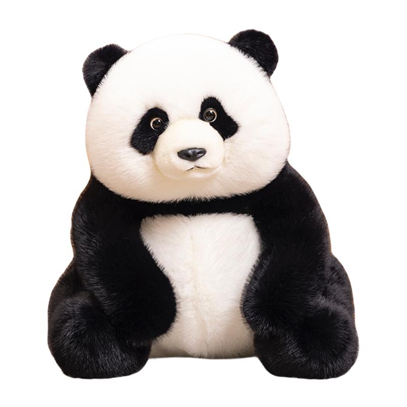 Realistic Giant Stuffed Animals Panda Baby Plush Toy Cute Pandas Dolls  Super Soft Hug Pillow for Kids Birthday Gifts Home Decor