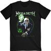 Megadeth Unisex Adult Rust In Peace Anniversary Target T-Shirt