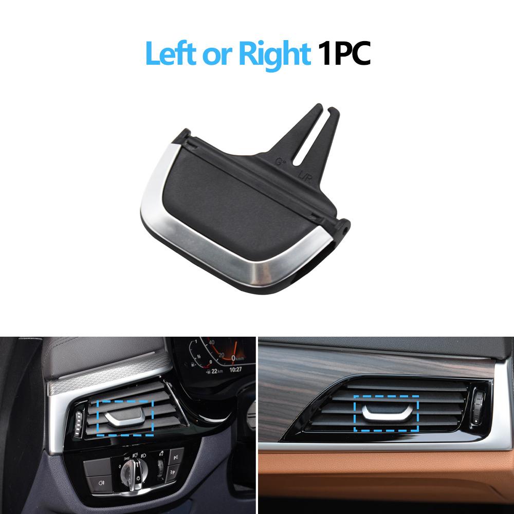 Car Front Rear AC Vent Toggle Grille Clip Slider Replace For BMW 5 6GT Series G30 G31 G38 G32 520d 525i 530i 540i 540d