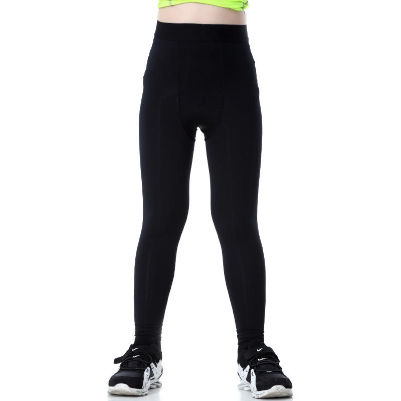 Kids' PRO Sports Fitness Gear: Boys' & Girls' Quick-Dry Running Sets with Long/Short Sleeve Shirts, Elastic Shorts, and Long Pants.