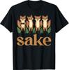 Для Fox Sake Четыре Лисы Забавная Лесная Животная Юмор Футболка