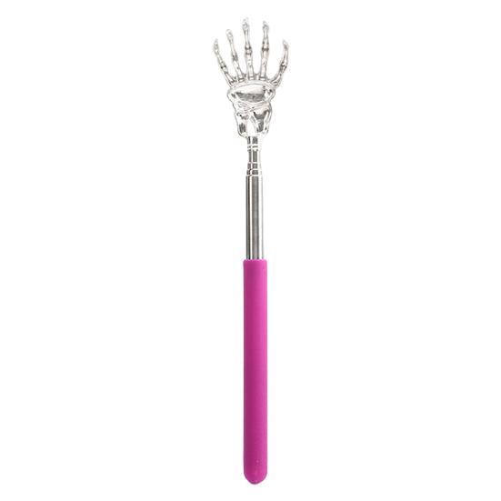 Extendable Stainless Steel Ghost Hand Back Scratcher Portable Telescopic Claw Massager Tool Funny Gift for Seniors Dad Men Women