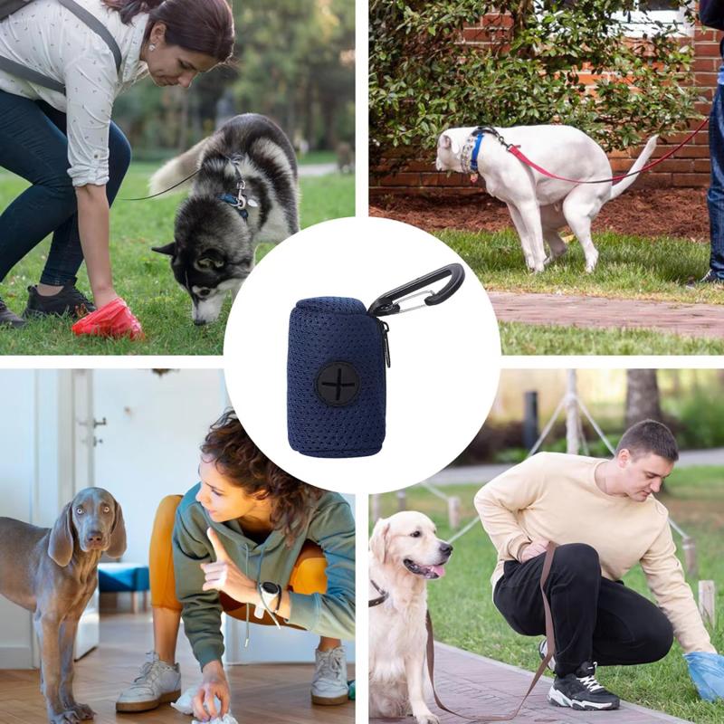 Портативный диспенсер для собачьих какашек, мешки для собачьих отходов, подвесной держатель для бега, походов