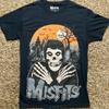 The Misfits Хэллоуин Рок-группа 90-е Черный Унисекс футболка Мужчины Женщины S-5XL Унисекс Футболка