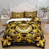 Комплект пододеяльника в стиле барокко европейского дизайна с львом, размер кинг, квин, дабл, фулл, твин, одинарный, комплект постельного белья