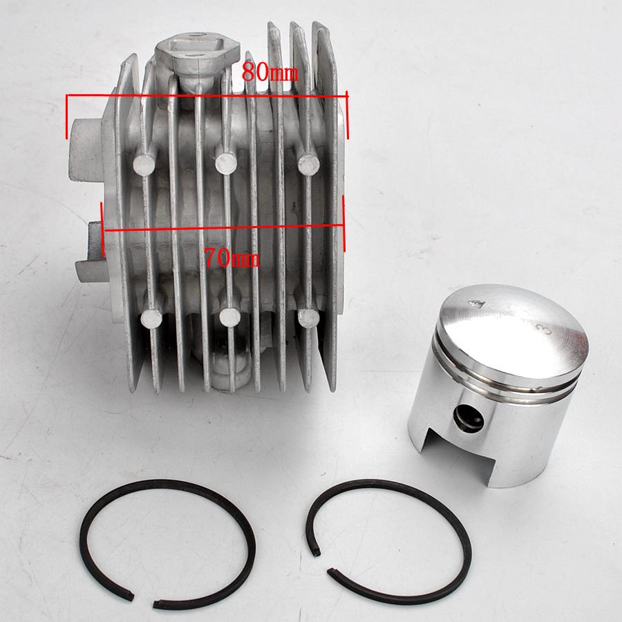 80cc Engine Motor Cylinder Piston Pin Set For Motorized Bicycle Bike Motorcycle