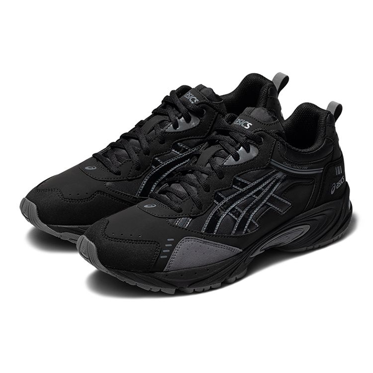 Asics Кеды унисекс Gel-100 с низким верхом Черный Серый 1203A171-001