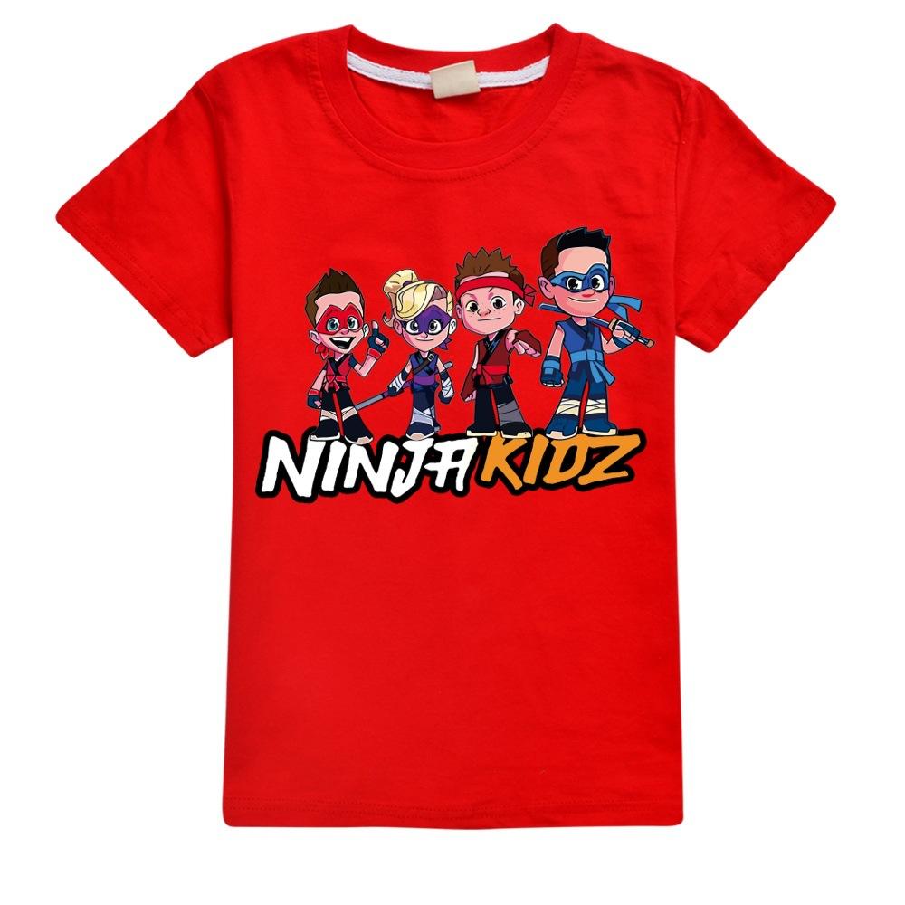 SPY NINJA Летние хлопковые футболки Одежда для девочек Детский косплей Топ Футболка с коротким рукавом для мальчиков Футболка Костюмы Каваи Рождественская футболка