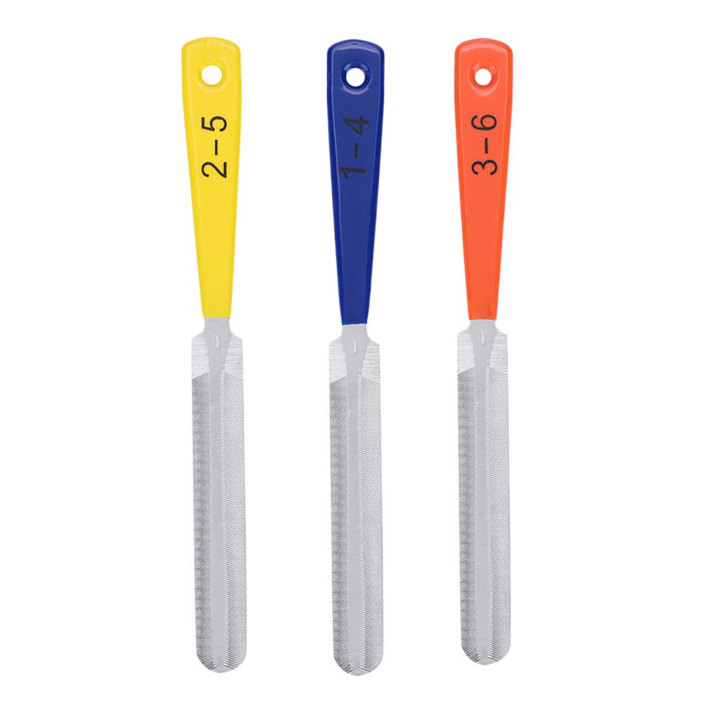 3PCS гитарный напильник гвоздодер ремонтный инструмент для бас-мандолины банджо укулеле