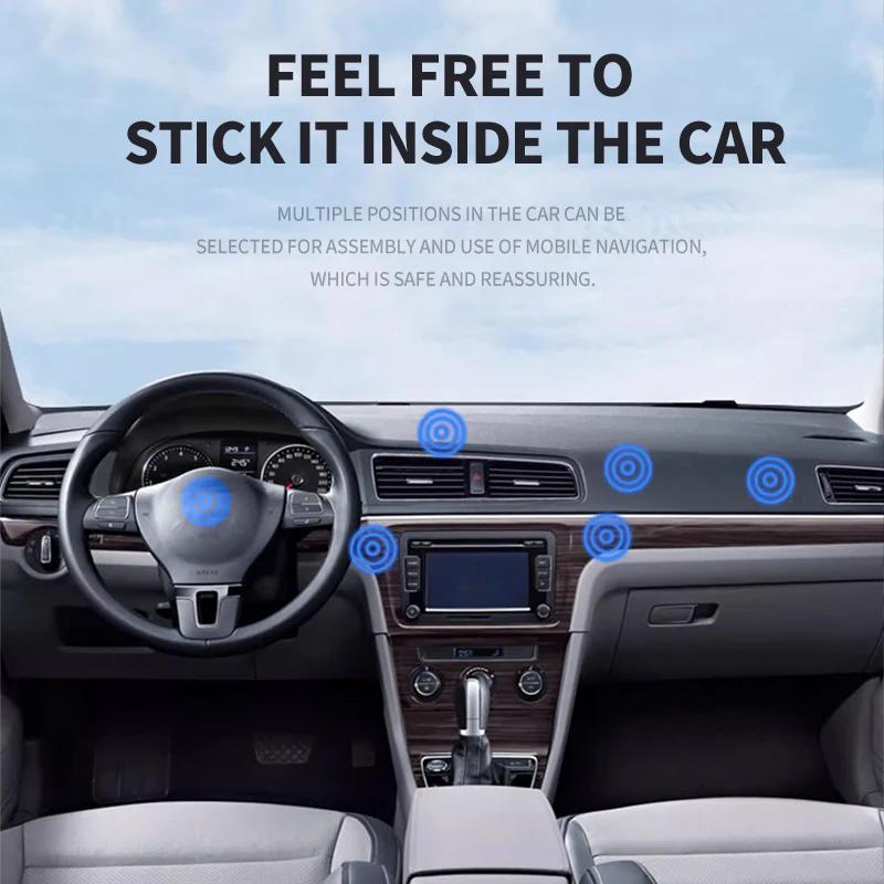 Круглый Магнитный Держатель для Телефона в Автомобиль VW GTI GOLF Для Volkswagen VW Jetta Polo T4 T5 T6 Sharan Touareg Gol T-Cross Touran Acces