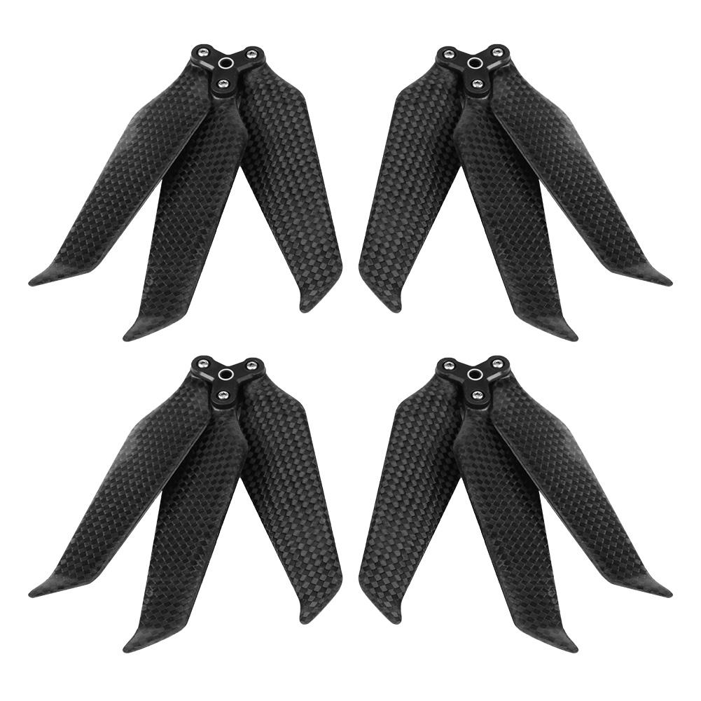 Carbon Fiber Quick Release 8743 Noise Reduction 3 Blade Propeller for DJI Mavic 2 Pro Zoom