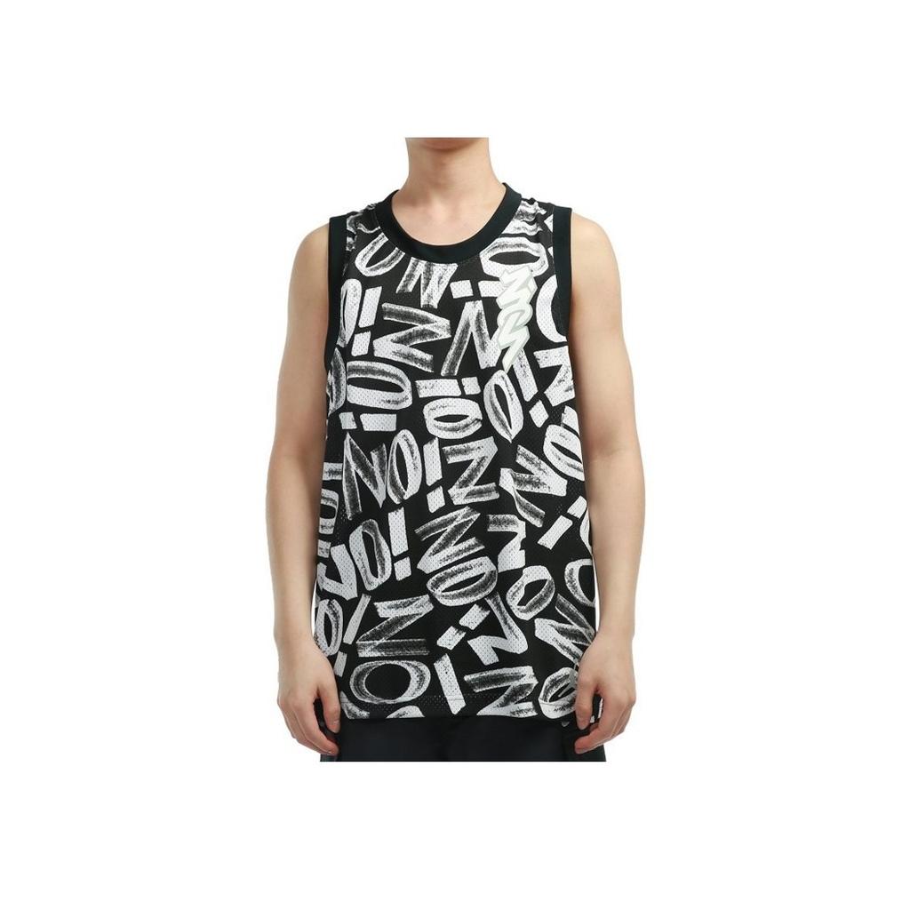 Jordan Dri-Fit Zion Full Print Basketball Performance Mesh Tank Top Men Tops Black DH0595-010