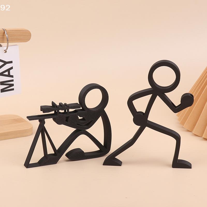 3D-печатные человечки Держатели для карандашей Подставки для ручек Контейнеры для ручек Настольные украшения Канцелярские товары Настольные скульптуры Подарки