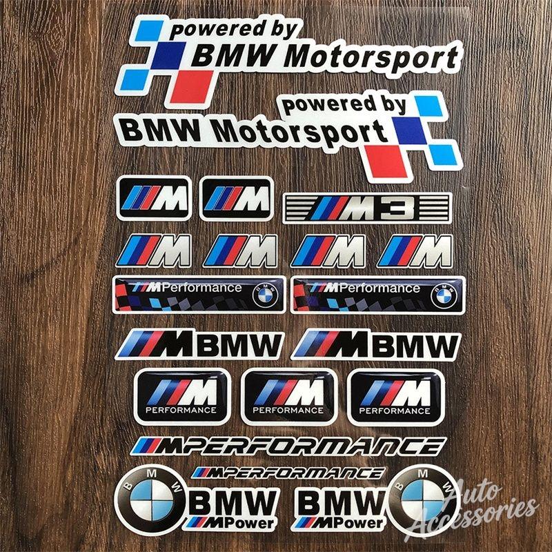 BBIK2 Светоотражающие наклейки из ПВХ для серии BMW Motorrad GS M Power Motorsport Водонепроницаемые наклейки для мотоциклетного шлема, ноутбука, аксессуаров