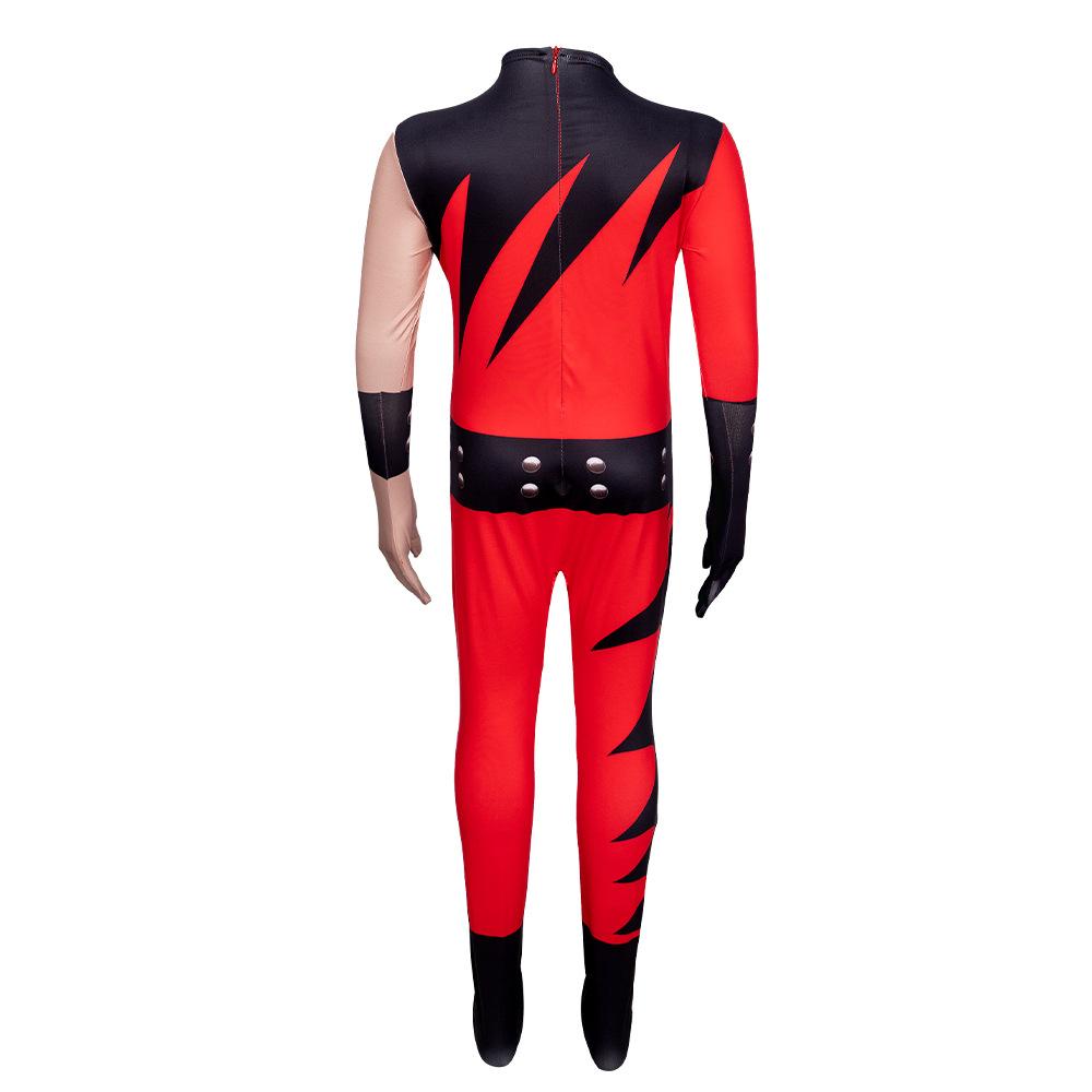 Cos tights costume halloween jumpsuit kids jumpsuit cosplay costume wrestler kane