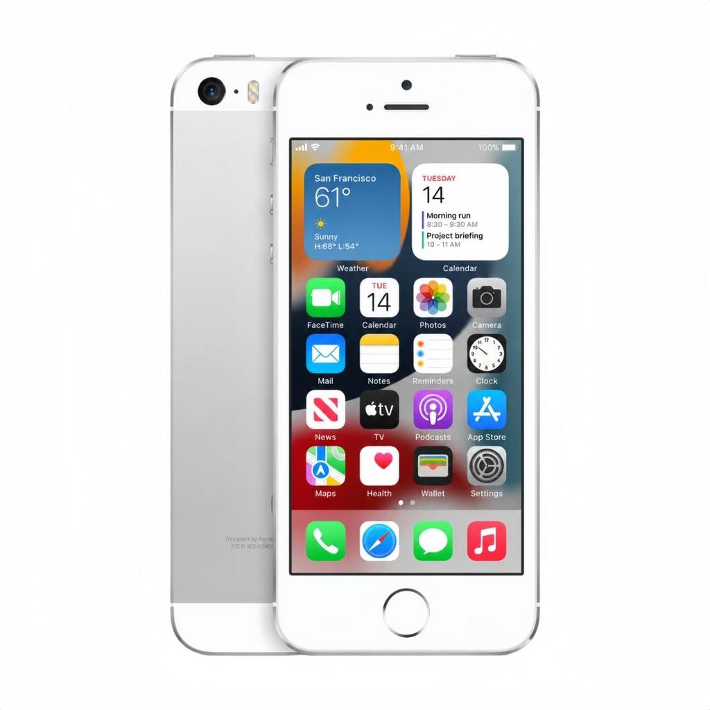 Восстановленный Apple iPhone SE 1-го поколения 32 ГБ Все цвета 4G LTE Смартфон Разблокированный iOS Мобильный телефон