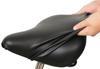 Чехол на седло велосипеда CAPTAIN STAG, водонепроницаемый, ультраэластичный, для Mamachari, черный, ширина седла, длина седла Y-7826 29-35 см, 29-34 см