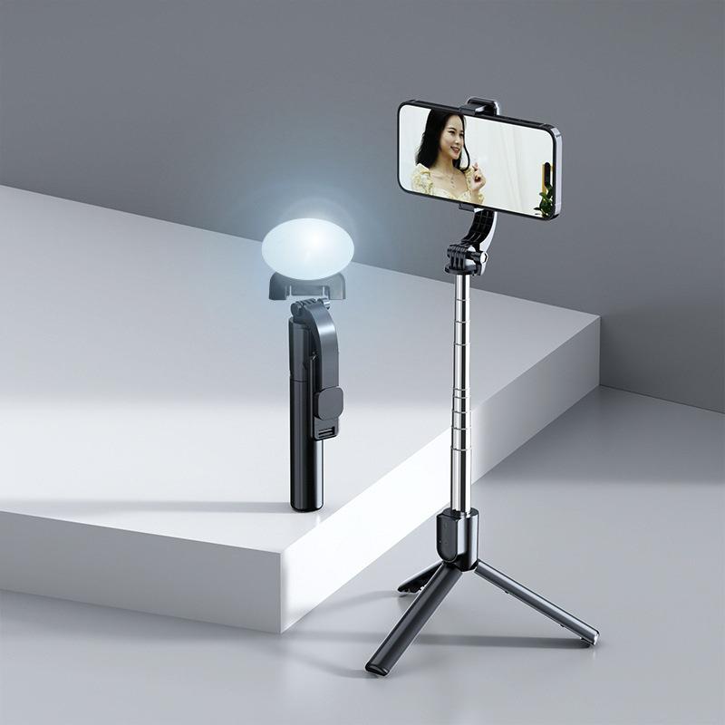Универсальный Bluetooth-селфи-палка-штатив с пультом дистанционного управления для прямых трансляций и путешествий