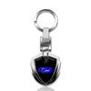 Focus Hot For Ford New Luxury Metal Logo Keyring Car Keychain For Ford Focus 2 MK2 3 4 MK3 MK4 ST Mondeo Festiva Fusion Suit Fie