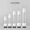 2Pcs Vacuum Lotion Spray Bottle Travel Skin Care Refillable Dispensing Container  Travel