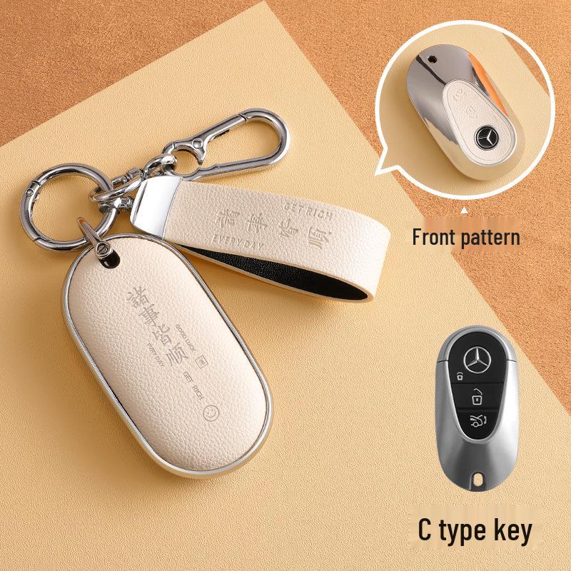 Mercedes-Benz Key Cover for C260L/GLC300L/A200L/GLC260 - Full TPU Shell