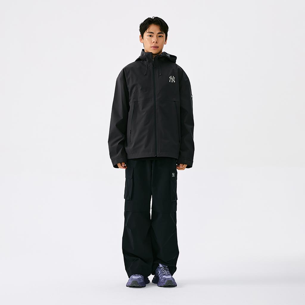 Новая куртка MLB New York Yankees Basic Collection 25FW Унисекс Темно-угольно-серая 3AWJB0754-50CGD