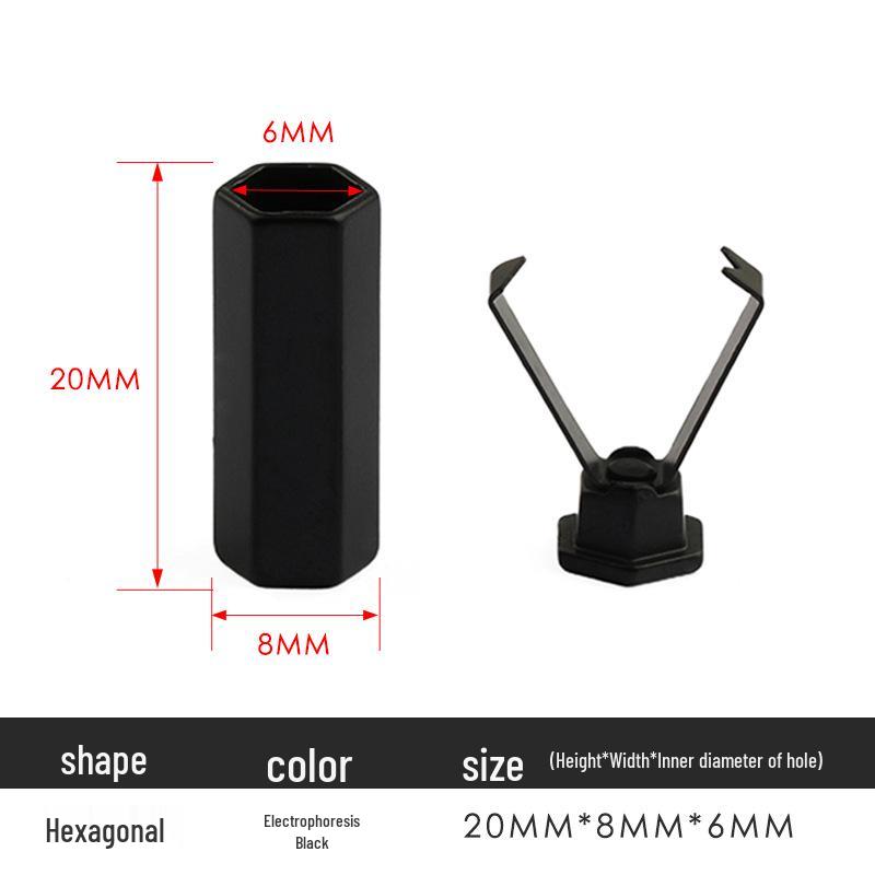 Metal Bell Clip Cord Pendant for Down Jackets and Hoodies with Removable Stopper Button