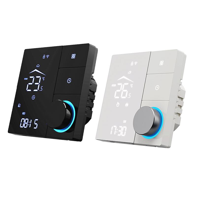 NEW Smart Knob WiFi Temperature Controller 90~240V 3/16/25 A Work with Water/gas Boiler Underfloor Heating Thermostat