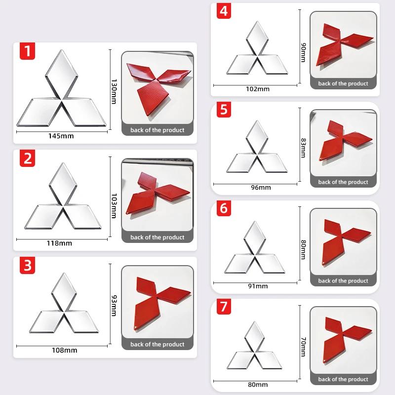 Эмблема на переднюю решетку автомобиля Наклейка на заднюю крышку багажника Для Mitsubishi Pajero Outlander XL Montero Lancer Triton Galant Evo ASX Xpander