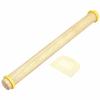 Corporation KAI Scraper, Embossed White, and Rolling Pin Set with Ring, DL6288, Made In Japan, DL6311