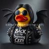 Креативные фигурки для Оззи Осборна Back To The Beginning Резиновая уточка Украшение Настольное украшение Для вечеринки Памятный подарок