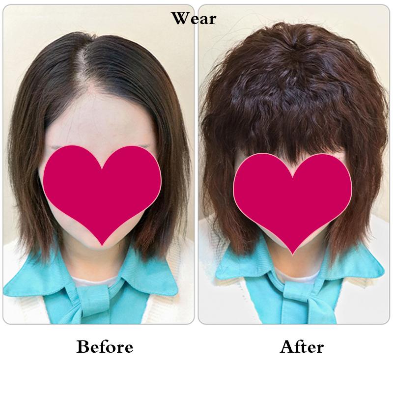 Новый синтетический зажим для волос Concubine на макушке головы, сменный блок, закрытие парика, заколка для завитков кукурузы, наращивание волос, белое золото