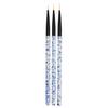 3Pcs Nail Art Liner Brushes Non-deformation Non-corroding Nail Supplies UV Gel Painting Acrylic Liner Brushes for Salon