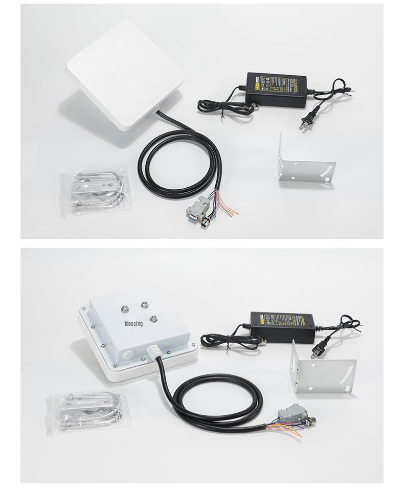 4dBi UHF RFID Reader/Writer with 5m Range and RS232 Interface for Vehicle Access Control