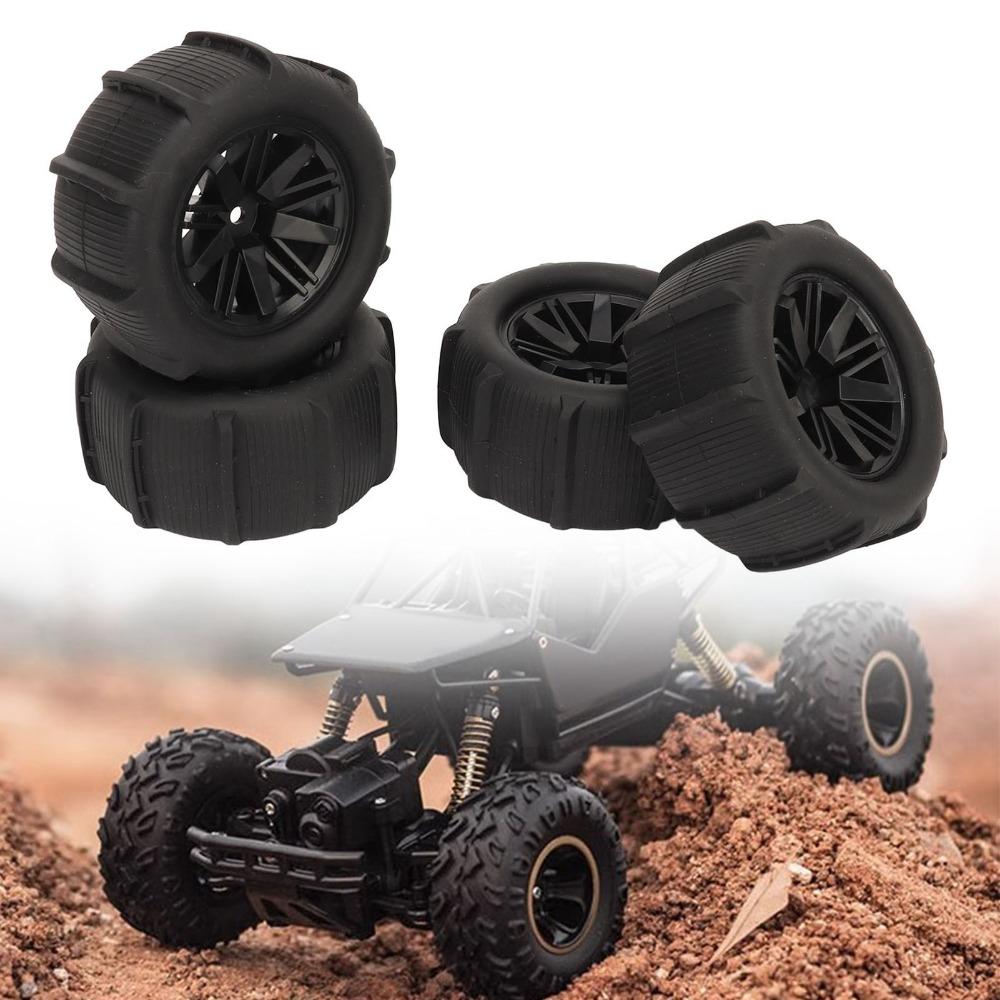 4Pcs Strong Grip Pattern RC Tire Wheel for WLtoys 144001/144010/124016/124017/124018/124019 RC Car