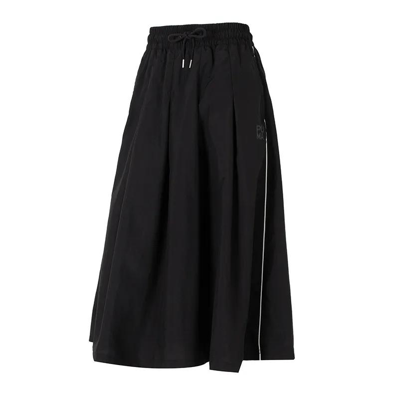 PUMA Casual Long Skirt Women's Black (Unisex) Casual Long Skirts 626039 01