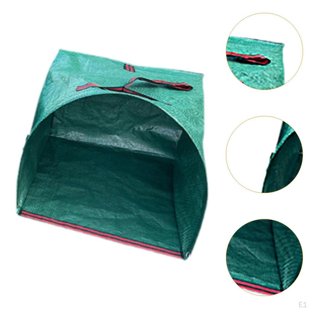 Мешок для сбора листьев в саду, совок для сбора мусора, многоразовые легкие садовые мешки, тип совок для мусора