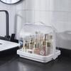 Portable Sealed Bread Storage Box Dust-proof Moisture-proof Easy To Clean Double-sided Opening Cover Transparent Bread Box
