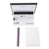 Spiral Binding Machine 20 Sheets Punching 140 Sheet Binding 34 Square Holes Coil Binding Machine with 12Pcs 12mm Coils