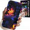 Etui Do Samsung Galaxy A70 - Abstrakcyjne Kolorowe Wzory + Folia