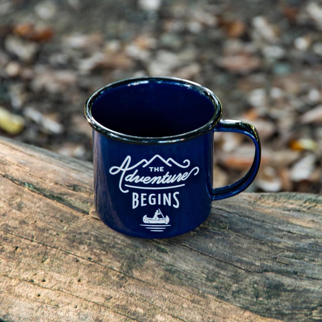 Эмалированная кружка HARDWARE для кемпинга на открытом воздухе ДЖЕНТЛЬМЕНСКАЯ [Официальный импорт] (синий)