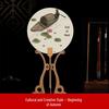 Самодельный веер из рисовой бумаги на Праздник драконьих лодок: Плотная полузрелая бумага в древнем стиле для китайской живописи и каллиграфии 24 солнечных сезонов