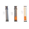 Sports Nylon Watch Strap Hook and Loop Fasteners 24mm Elastic Breathable Adjustable Replacement Watc