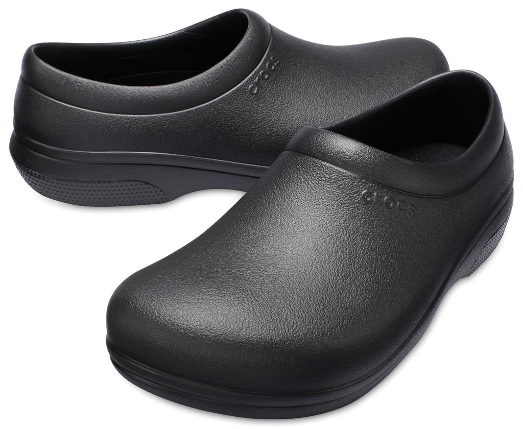 crocs On The Clock Work Slip-On black