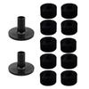 4cm Felt Washer Bass Drum Silencer Felt Strap Button Felt Pads Cymbal Hi-Hat Washer Cymbal Sleeves