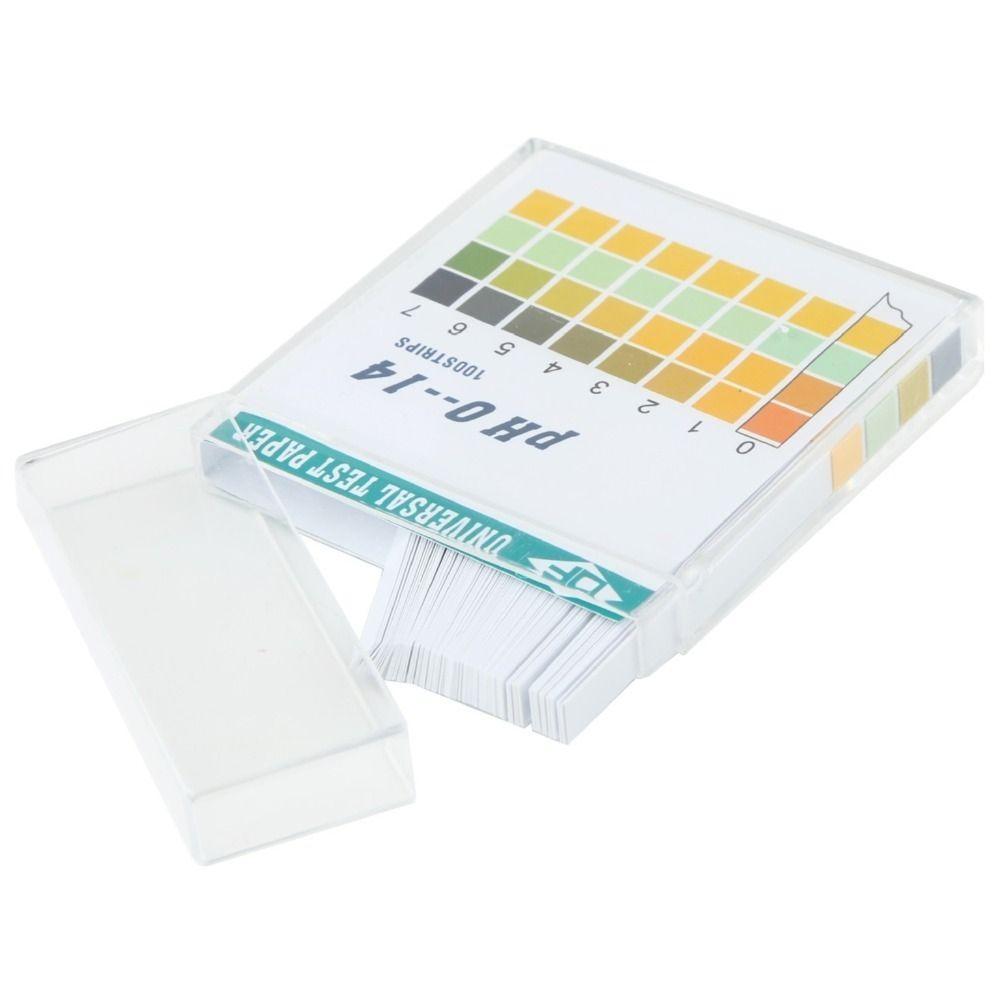 100 Strips Litmus Testing Kit PH Test Paper Professional PH Meters Paper  Industrial