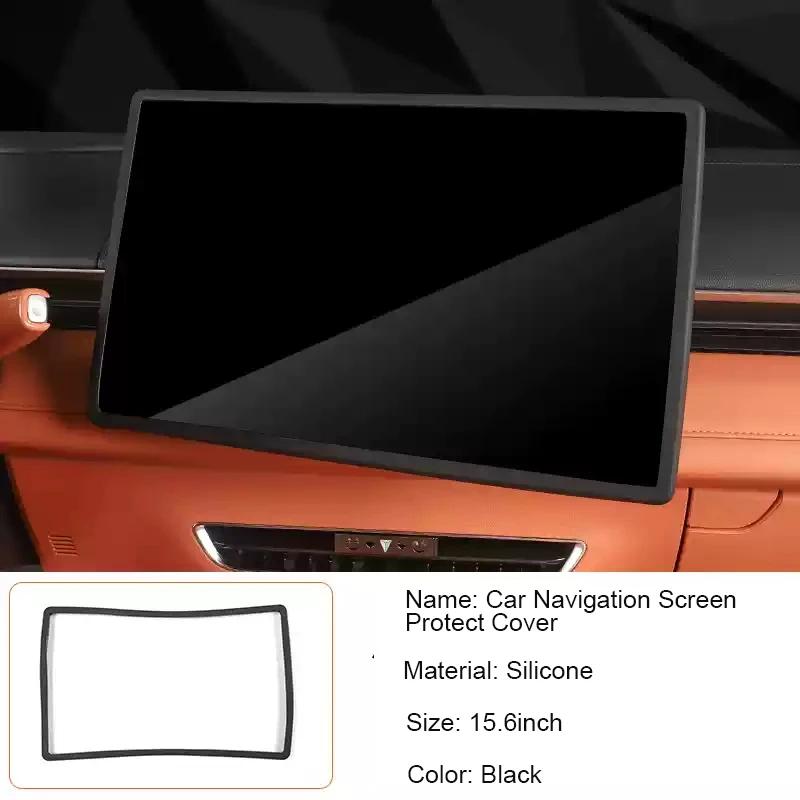 14.6" 15.4" 15.6" Car Navigation Screen Protective Silicone Cover For CHANGAN DEEPAL S7 S08 SL03 L07 S05 Decoration Accessories