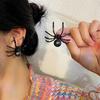 Retro Gothic Punk Bat Skull Spider Pumpkin Halloween Earrings