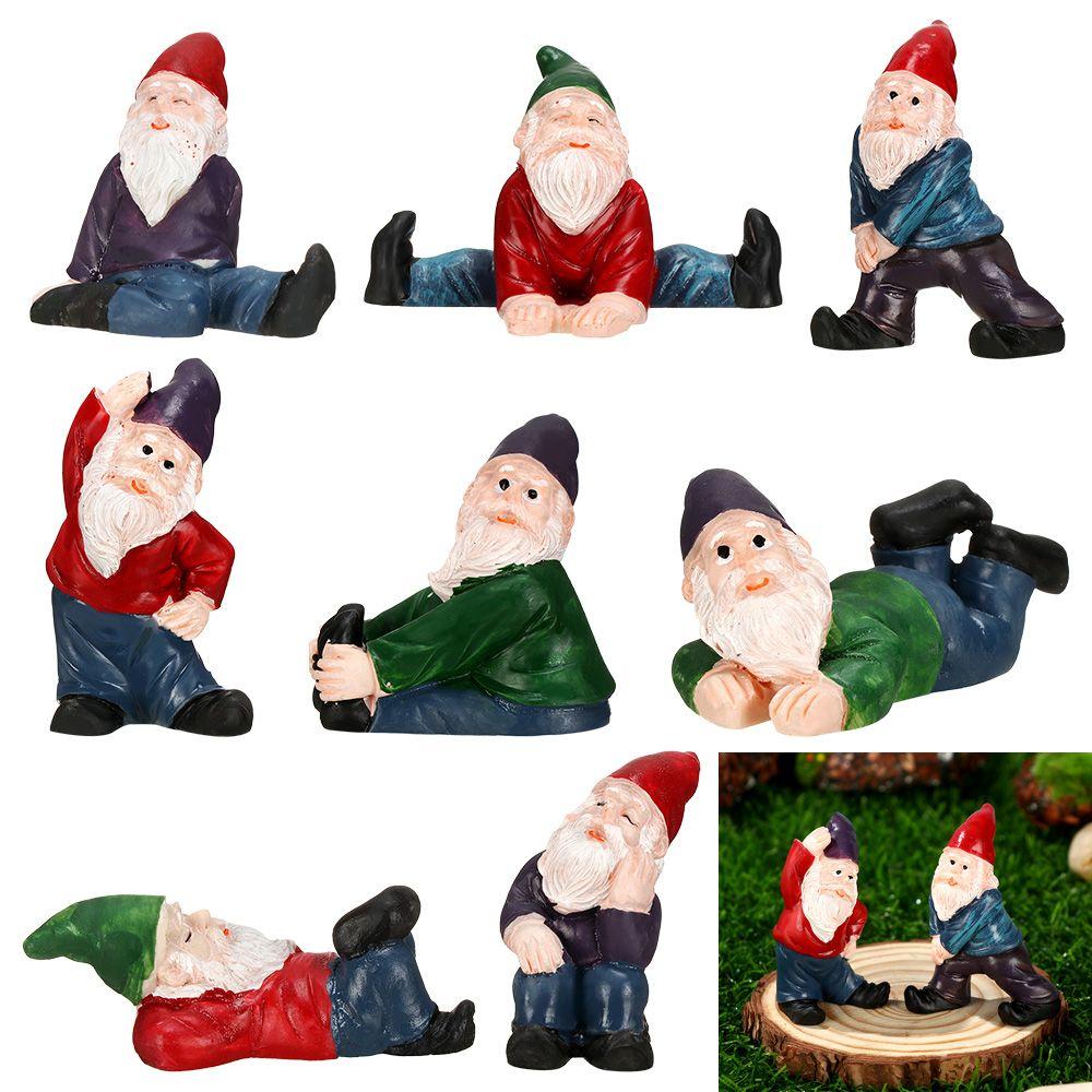 Украшения Настольные украшения Фигурки гномов Сказочный сад Микропейзаж Миниатюрные гномы