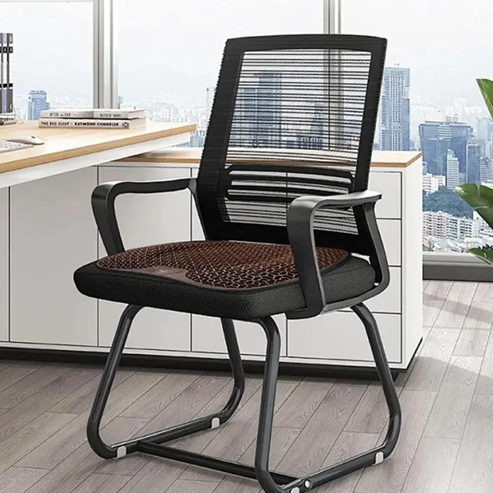 Summer Gel Car Seat Cushion Car Gel Cooling Seat Cushion 3D Honeycomb Cool Ice Silk Car Home Chair Cushion Ventilation